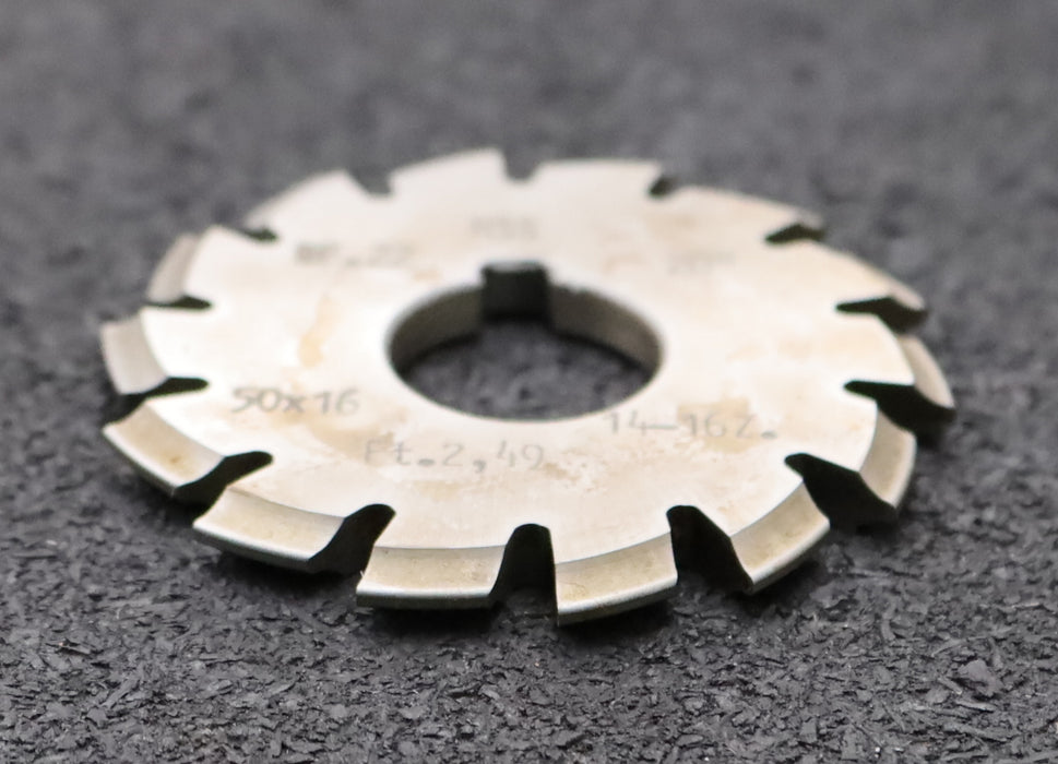 Bild des Artikels DOLD-Zahnformfräser-gear-profile-cutter-DP-22-No.-7--Z=-14-16-EGW-20°Ø50x16mm
