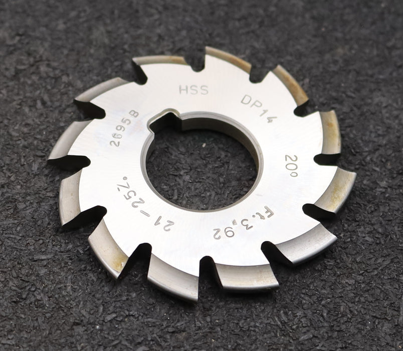 Bild des Artikels DOLD-Zahnformfräser-gear-profile-cutter-DP-14-No.-5--Z=-21-25-EGW-20°Ø60x22mm