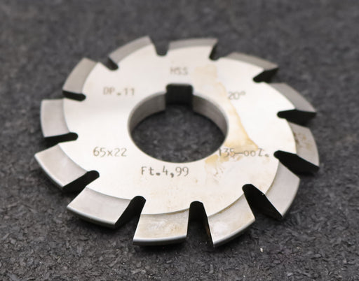 Bild des Artikels DOLD-Zahnformfräser-gear-profile-cutter-DP-11-No.-1--Z=-135-00-EGW-20°-Ø65x22mm