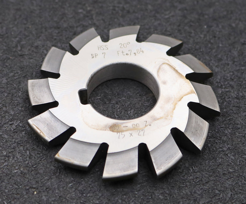 Bild des Artikels DOLD-Zahnformfräser-gear-profile-cutter-DP-7-No.-1-Z=-135-00-EGW-20°-Ø75x27mm