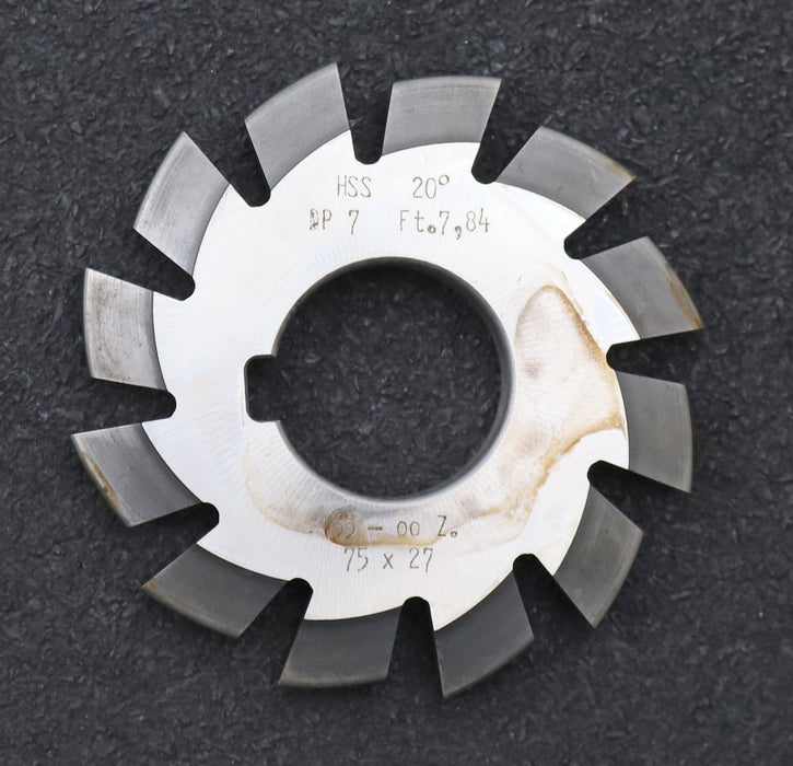 Bild des Artikels DOLD-Zahnformfräser-gear-profile-cutter-DP-7-No.-1-Z=-135-00-EGW-20°-Ø75x27mm