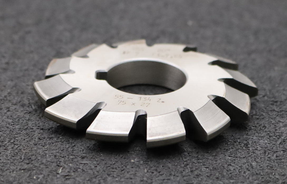 Bild des Artikels DOLD-Zahnformfräser-gear-profile-cutter-DP-7-No.-2-Z=-55-134-EGW-20°-Ø75x27mm