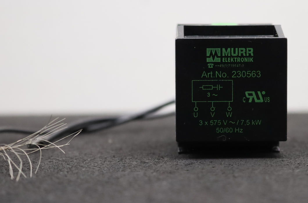 Bild des Artikels MURR-ELEKTRONIC-Motorunterdrücker-Art.Nr.-230563-575VAC-/-7,5kW-/-50/60Hz
