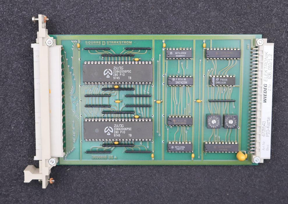 Bild des Artikels WIEDEG-PI0-Karte-Art.Nr.-4709543-Z.Nr.-636.010/1.2-gebraucht