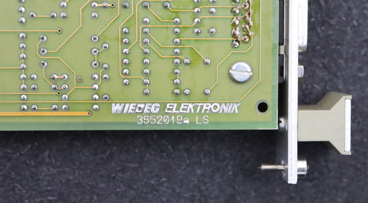 Bild des Artikels WIEDEG-MLBR-Zähler-Karte-Art.Nr.-4706125-Z.Nr.-652.019/1.1---used