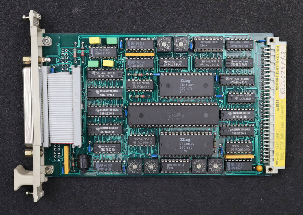 Bild des Artikels SQUARE-D-COMPANY-Dual-Port-RAM-Card-STDE-STDE-TYPE-S-MC-7893-DPRD-635.029/1.2
