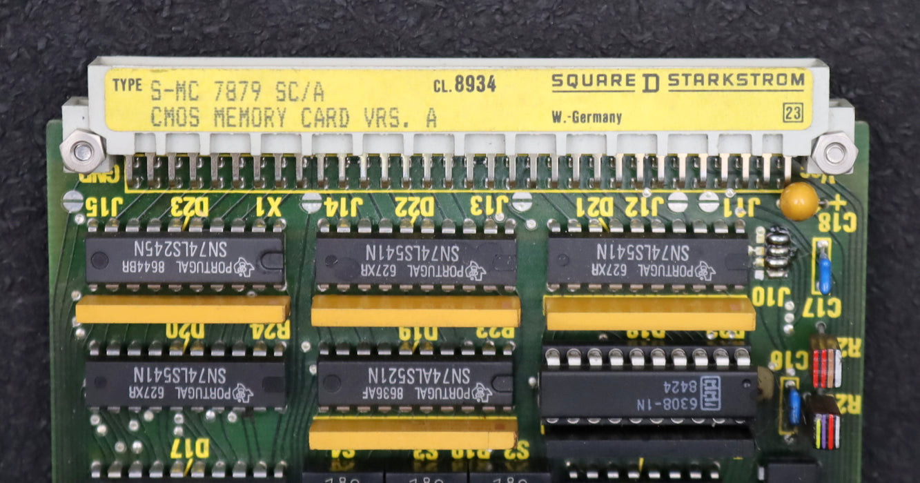 Bild des Artikels SQUARE-D-COMPANY-CMOS-Memory-Card-Vers.-A-TYPE-S-MC-7879-S/CA-Cl.8934-gebraucht