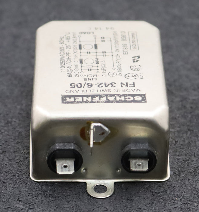 Bild des Artikels SCHAFFNER-Entstörfilter-FN342-6/05-110/250VAC-50/60Hz-6A-gebraucht
