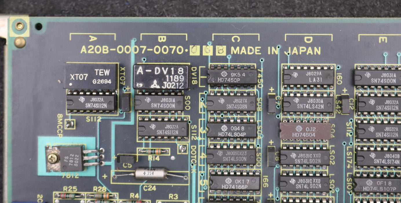 Bild des Artikels FANUC-Hauptplatine-A20B-0007-006-D02A-A350-0007-T064/02-gebraucht