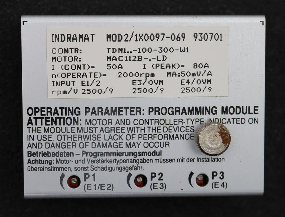 Bild des Artikels INDRAMAT-DECKEL-Programmiermodul-MOD2/1X0097-069-CONT:-TDM1..-100-300-W1-50A
