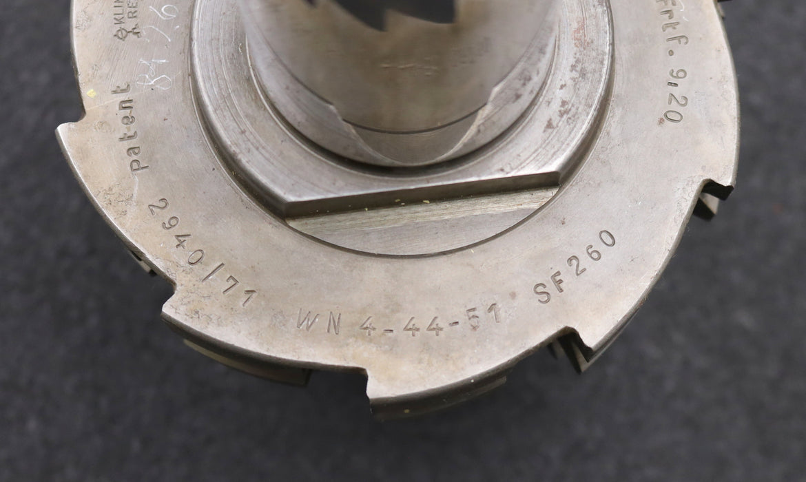 Bild des Artikels KLINGELNBERG-Palloid-Wälzfräser-m=-4-EGW-20°-Zahnform-I-1gg.-Rechts-Rest-95%