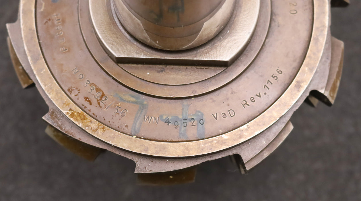 Bild des Artikels KLINGELNBERG-Palloid-Wälzfräser-m=-4-EGW-20°-Zahnform-I-1gg.-Links-Rest-80%