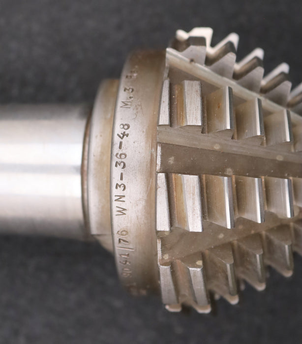 Bild des Artikels KLINGELNBERG-Palloid-Wälzfräser-m=-3-EGW-20°-Zahnform-I-1gg.-Rechts-Rest-75%