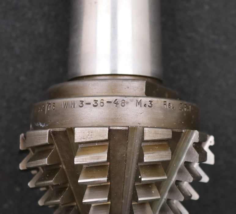 Bild des Artikels KLINGELNBERG-Palloid-Wälzfräser-m=-3-EGW-20°-Zahnform-I-1gg.-Rechts-Rest-60%