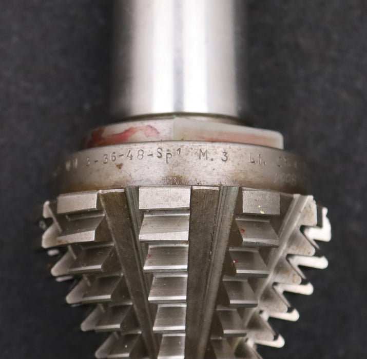 Bild des Artikels KLINGELNBERG-Palloid-Wälzfräser-m=-3-EGW-20°-Zahnform-I-1gg.-Links-Rest-60%