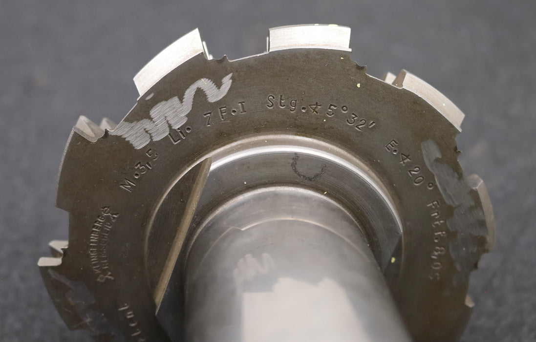 Bild des Artikels KLINGELNBERG-Palloid-Wälzfräser-m=-3,5-EGW-20°-Zahnform-I-1gg.-Links-Rest-75%