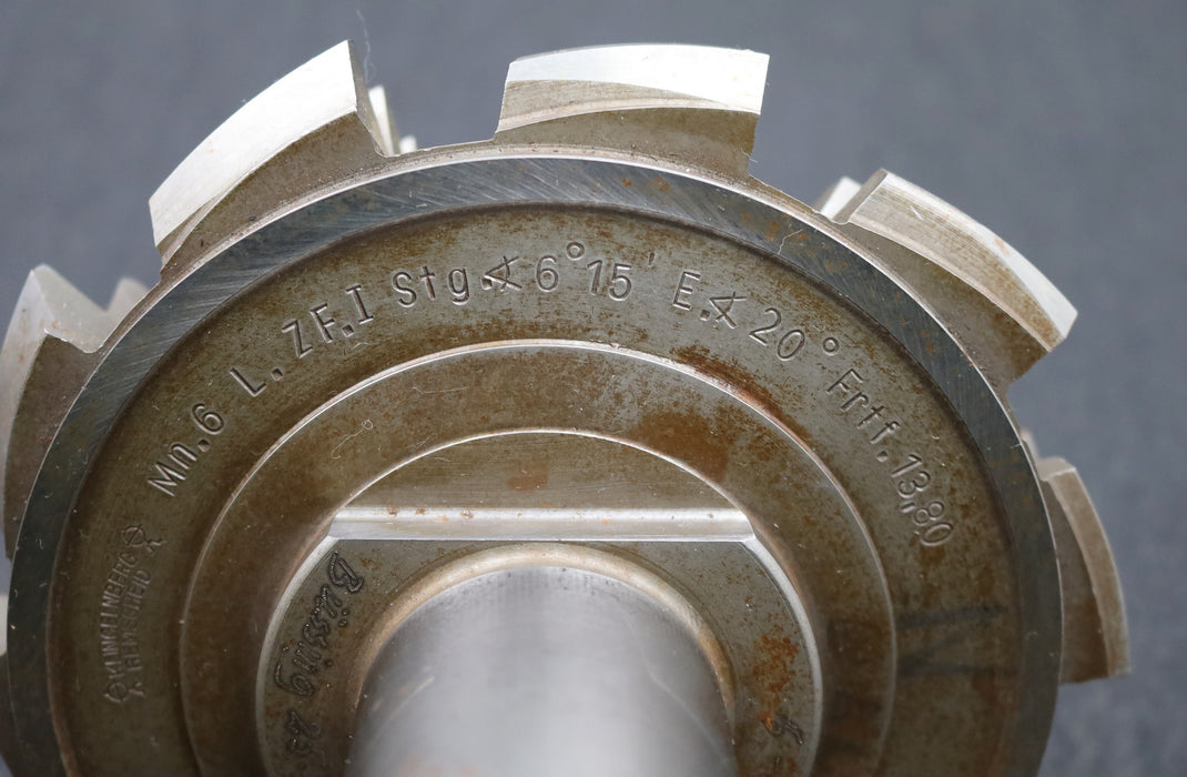 Bild des Artikels KLINGELNBERG-Palloid-Wälzfräser-m=-6-EGW-20°-Zahnform-I-1gg.-Links-Rest-90%