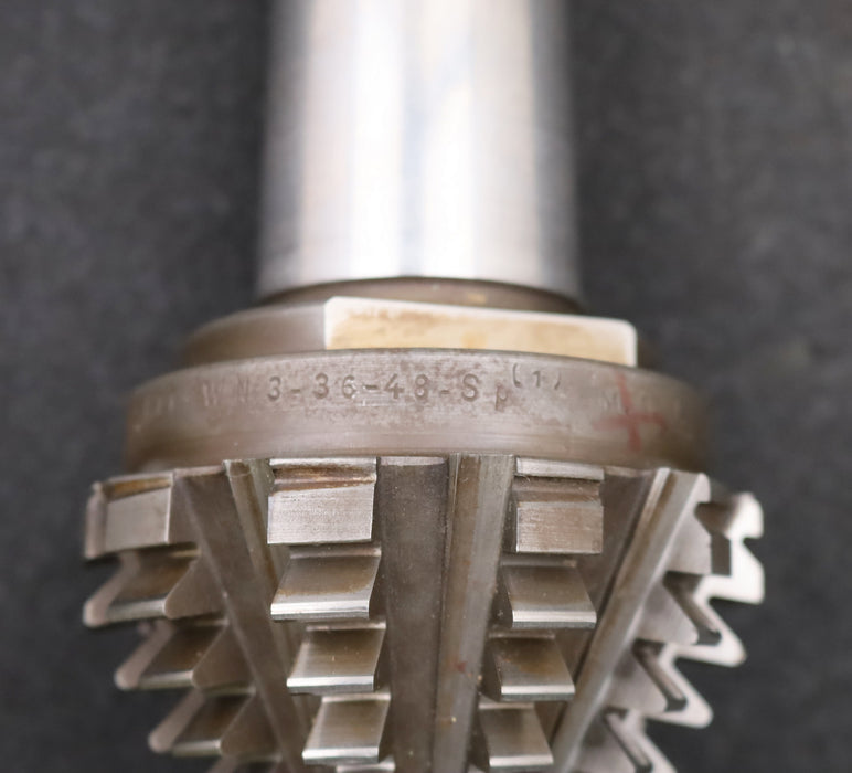 Bild des Artikels KLINGELNBERG-Palloid-Wälzfräser-m=-3-EGW-20°-Zahnform-I-1gg.-Links-Rest-50%