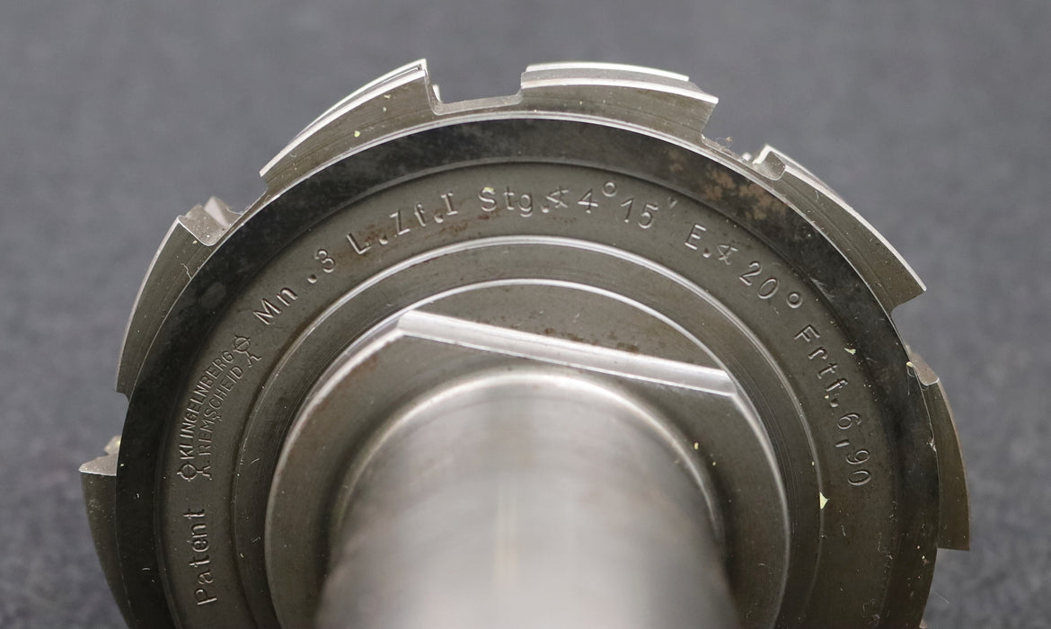 Bild des Artikels KLINGELNBERG-Palloid-Wälzfräser-m=-3-EGW-20°-Zahnform-I-1gg.-Links-Rest-90%