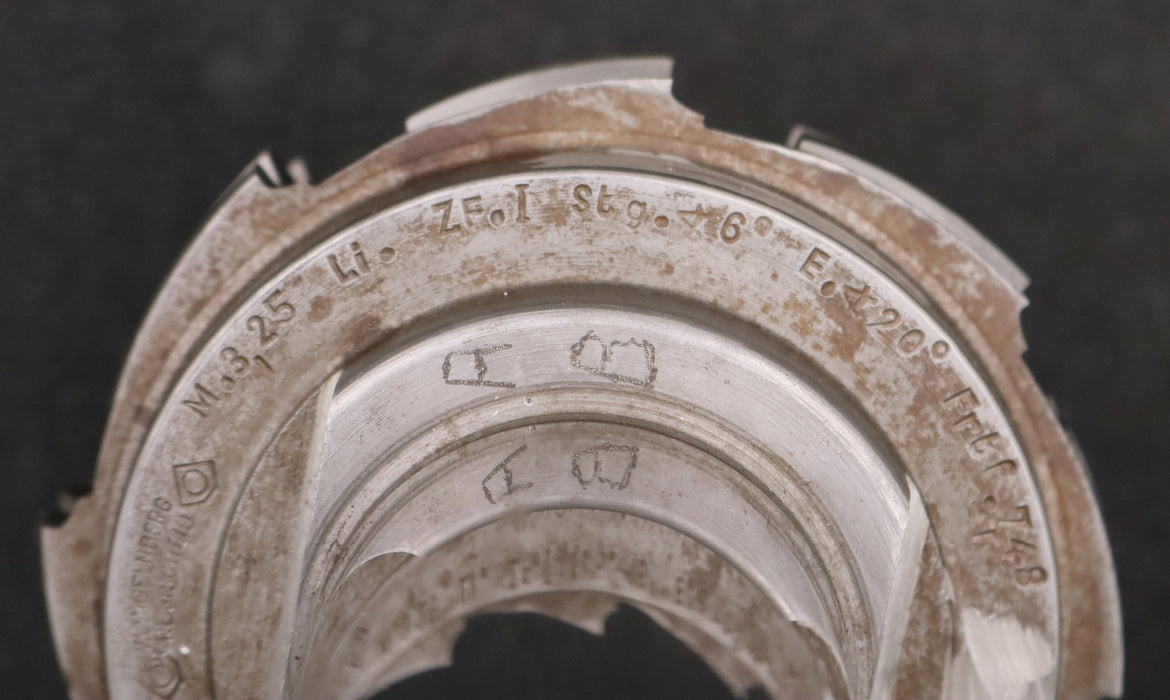 Bild des Artikels KLINGELNBERG-Palloid-Wälzfräser-m=-3,25-EGW-20°-Zahnform-I-1gg.-Links-Rest-80%