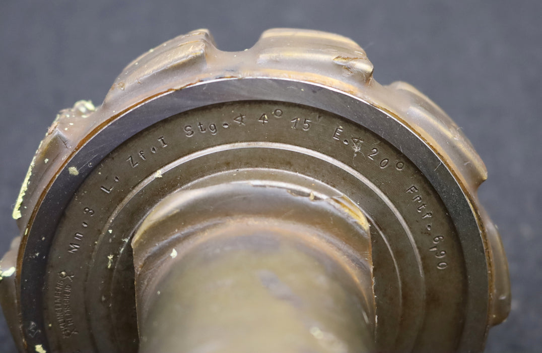 Bild des Artikels KLINGELNBERG-Palloid-Wälzfräser-m=-3-EGW-20°-Zahnform-I-1gg.-Links-Rest-HSS