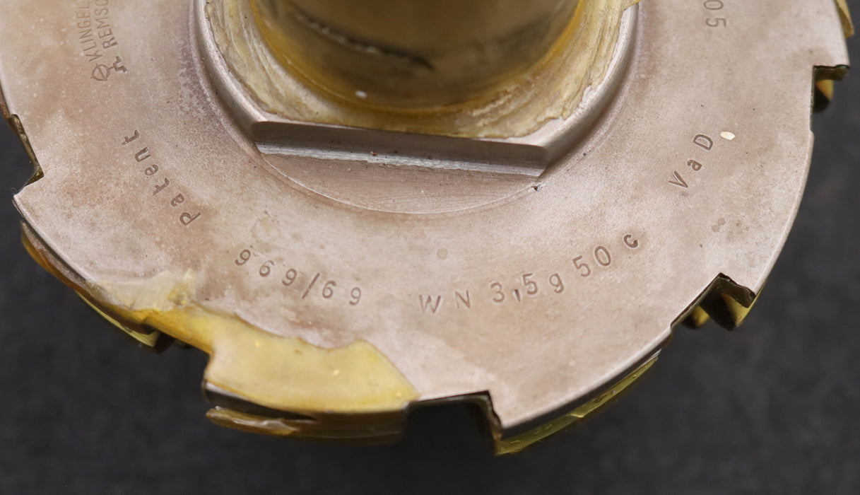 Bild des Artikels KLINGELNBERG-Palloid-Wälzfräser-m=-3,5-EGW-20°-Zahnform-I-1gg.-Rechts-Rest-100%