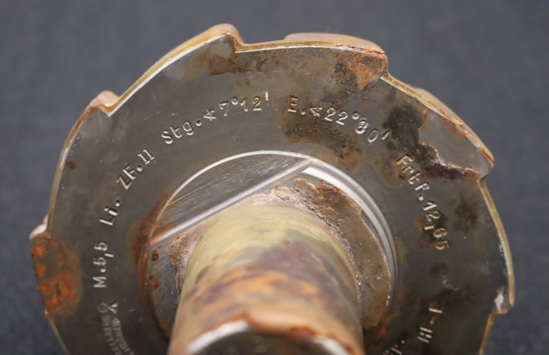 Bild des Artikels KLINGELNBERG-Palloid-Wälzfräser-m=-5,5-22°30'-EGW-Zahnform-II-1gg.-Li-Rest-100%