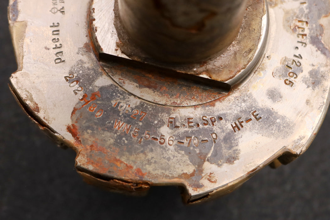 Bild des Artikels KLINGELNBERG-Palloid-Wälzfräser-m=-5,5-22°30'-EGW-Zahnform-II-1gg.-Li-Rest-100%