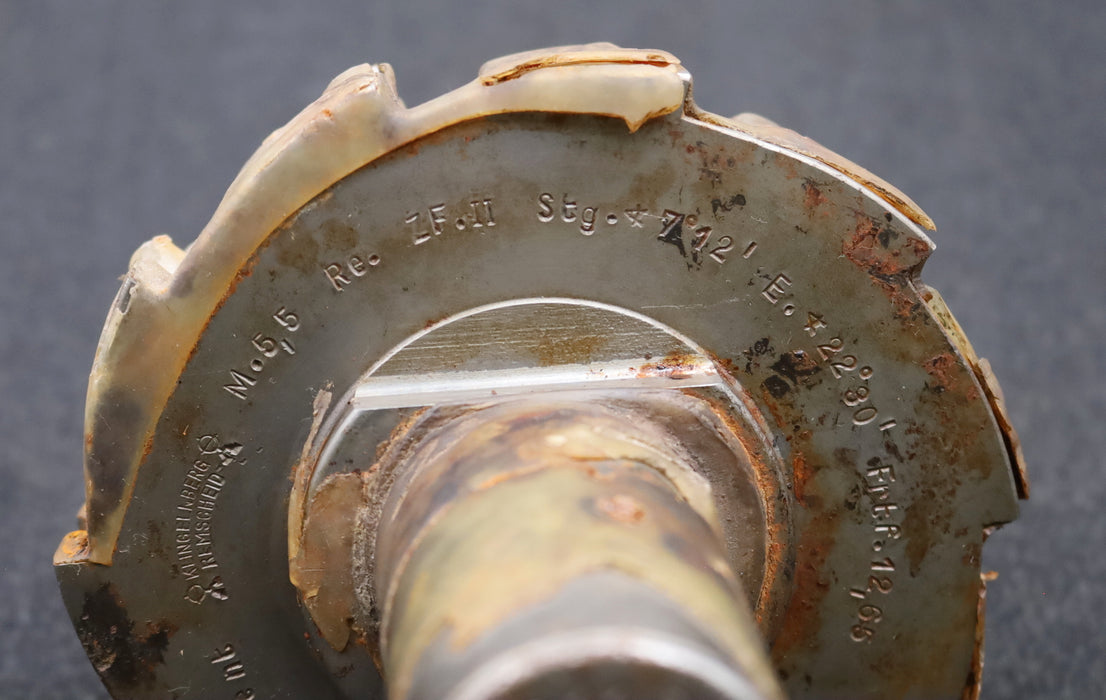 Bild des Artikels KLINGELNBERG-Palloid-Wälzfräser-m=-5,5-22°30'-EGW-Zahnform-II-1gg.-Re.-Rest-100%