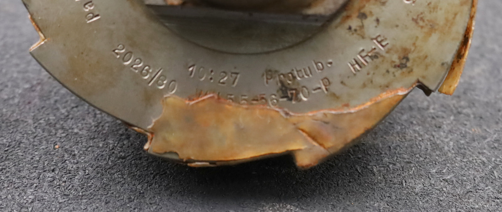 Bild des Artikels KLINGELNBERG-Palloid-Wälzfräser-m=-5,5-22°30'-EGW-Zahnform-II-1gg.-Re.-Rest-100%