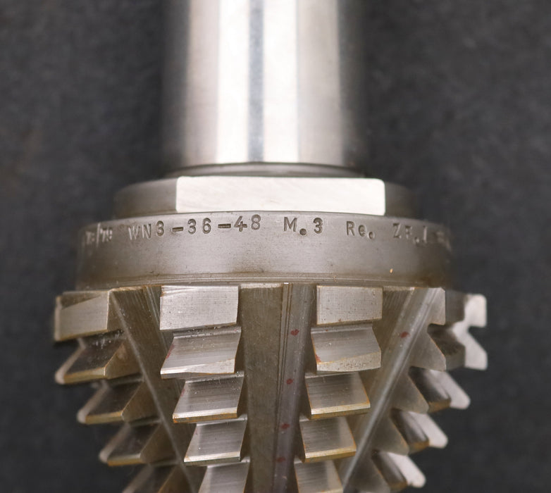Bild des Artikels KLINGELNBERG-Palloid-Wälzfräser-m=-3-EGW-20°-Zahnform-I-1gg.-Rechts-Rest-30%