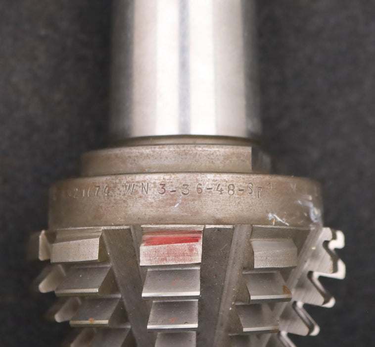 Bild des Artikels KLINGELNBERG-Palloid-Wälzfräser-m=-3-EGW-20°-Zahnform-I-1gg.-Links-Rest-20%