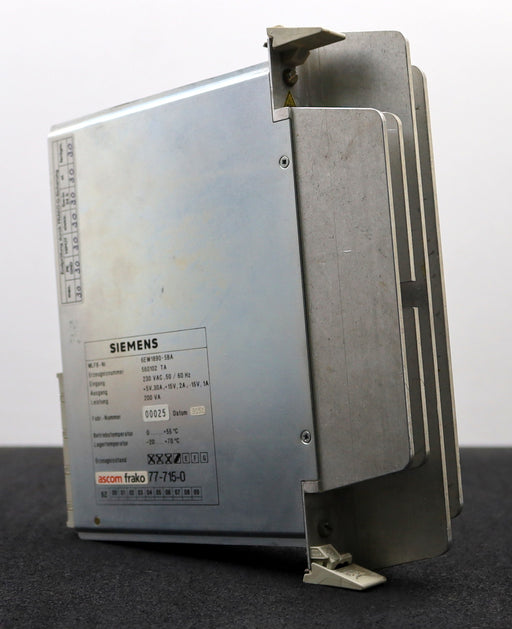 Bild des Artikels SIEMENS-ASCOM-Power-Supply-6EW1890-5BA-Version-D-gebraucht