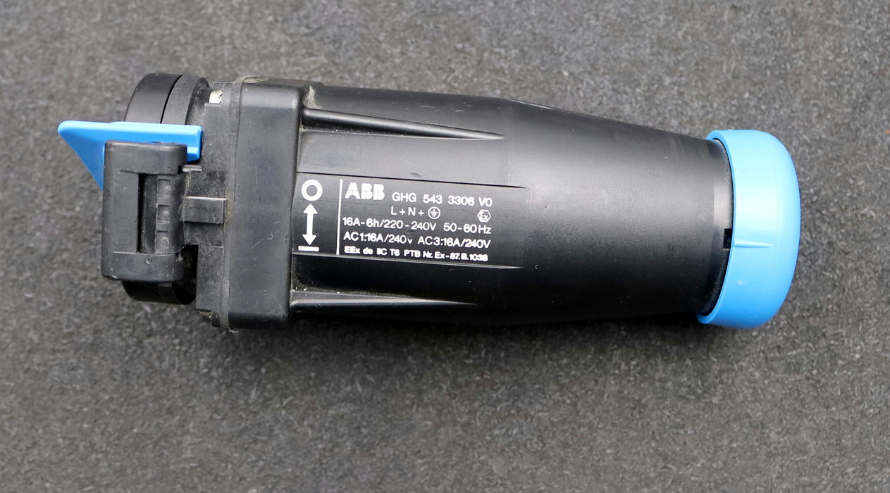 Bild des Artikels ABB-Kupplung-GHG-543-3306-V0-3-Polig-16A-220-240V-50/60Hz-gebraucht