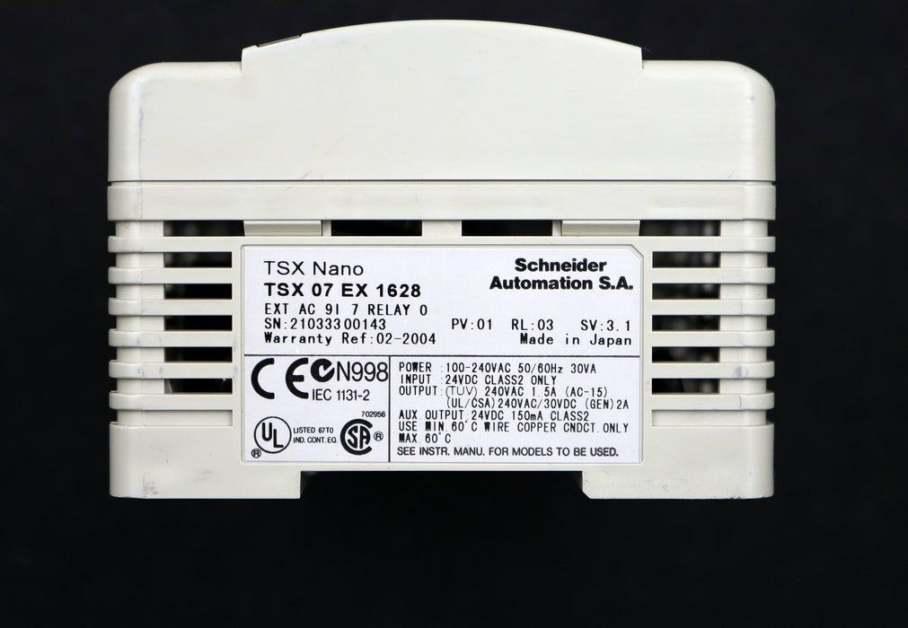 Bild des Artikels TELEMECANIQUE-MODICON-TSX-NANO-E/A-Modul-TSX-07-EX-1628-unbenutzt