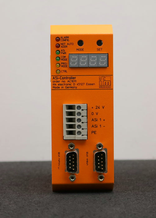 Bild des Artikels IFM-ASi-Controller-Order-no.-AC1011-Contr-1MSTR-1RS232-1RS485-24VDC-unbenutzt