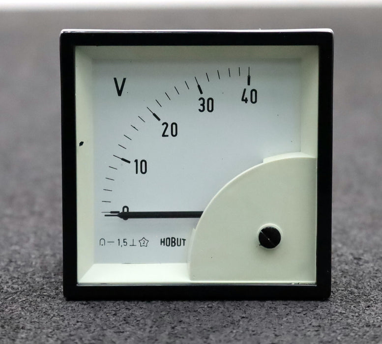 Bild des Artikels FARNELL-/-HOBUT-Voltmeter-471-914-0-40VDC-72x72mm-unbenutzt-in-OVP