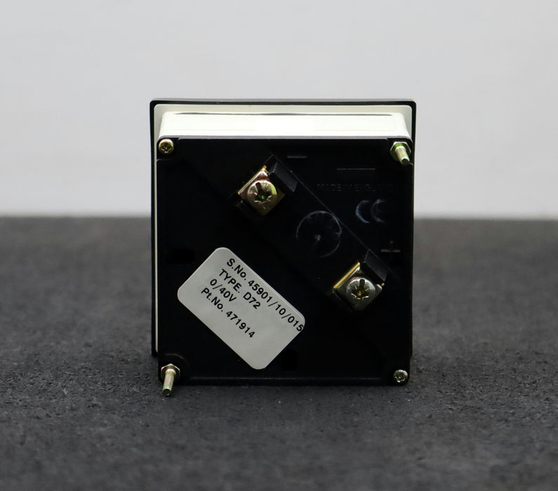 Bild des Artikels FARNELL-/-HOBUT-Voltmeter-471-914-0-40VDC-72x72mm-unbenutzt-in-OVP