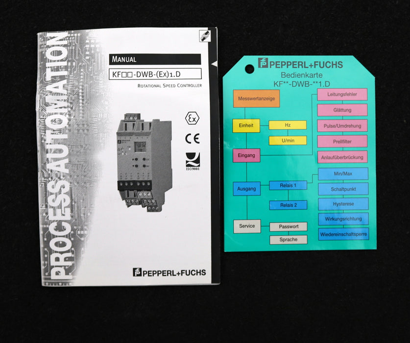 Bild des Artikels PEPPERL-+-FUCHS-Drehzahlwächter-KFA6-DWB-EX1.D-Part.No.-049543-Netz:-230VAC/18mA