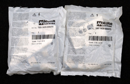 Bild des Artikels MURR-ELEKTRONIK-2x-M12-Bu.-0°-B-kod.-Schraubklemmanschluss-Female-2-pol