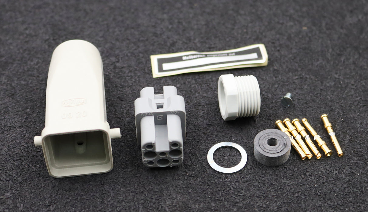 Bild des Artikels HARTING-Steckverbinder-+-Gehäuse-Han-8U-f-männlich-0795889-Größe-3A-unbenutzt