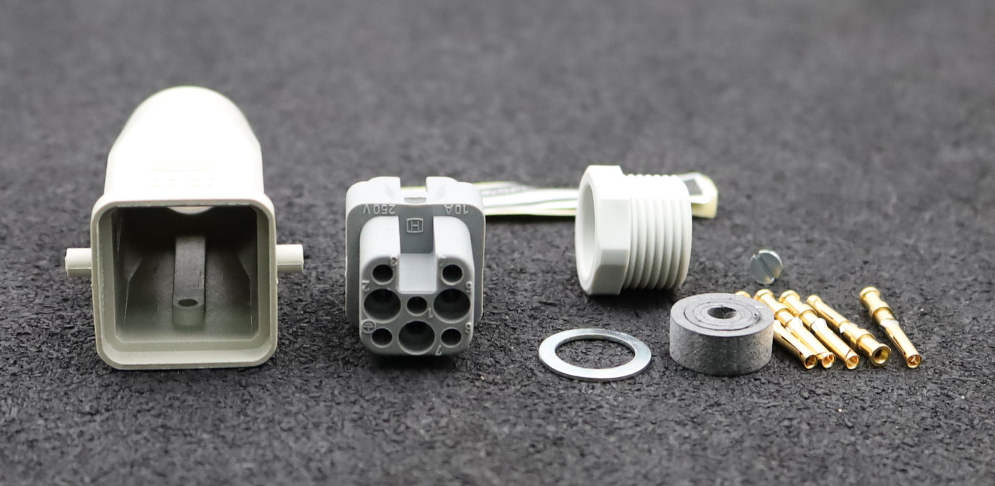 Bild des Artikels HARTING-Steckverbinder-+-Gehäuse-Han-8U-f-männlich-0795889-Größe-3A-unbenutzt