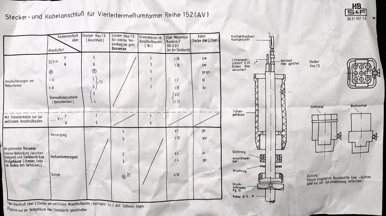 Bild des Artikels HARTING-Steckverbinder-+-Gehäuse-Han-8U-f-männlich-0795889-Größe-3A-unbenutzt
