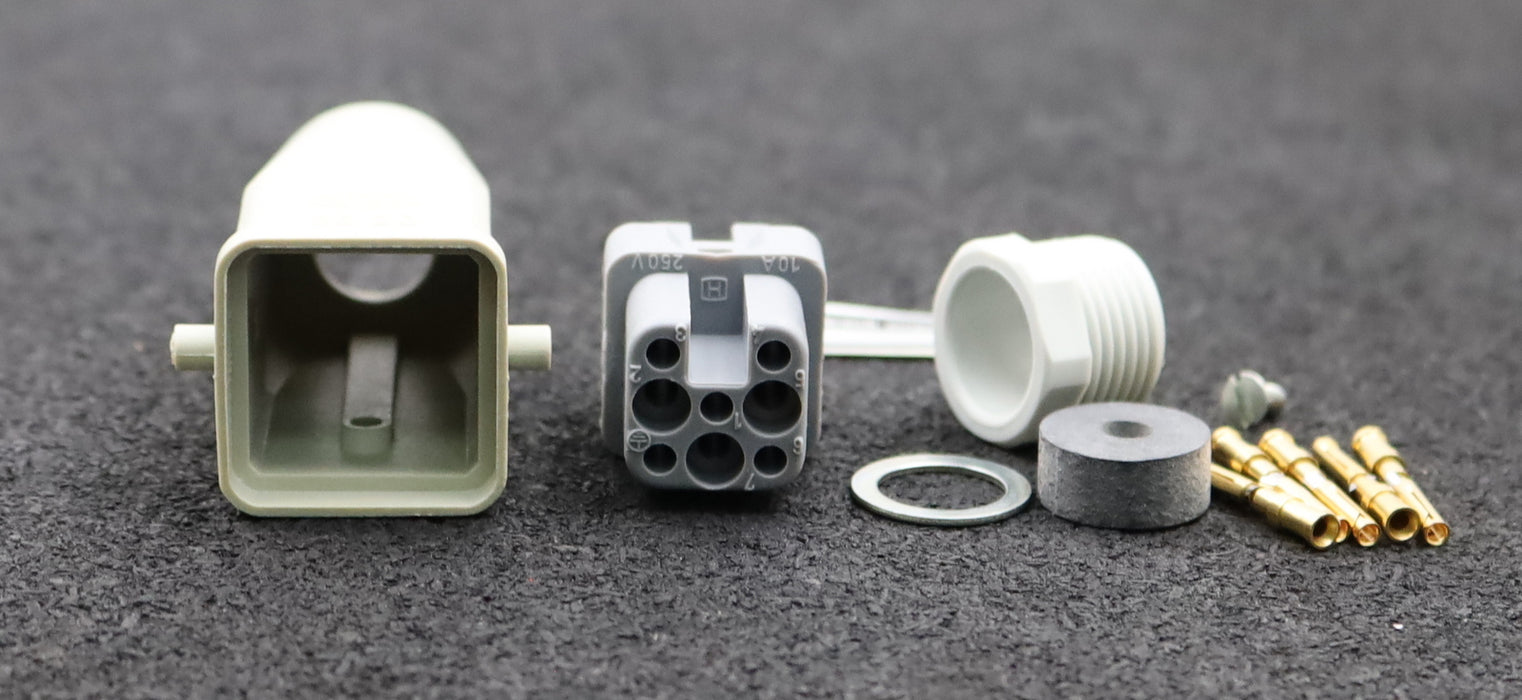 Bild des Artikels HARTING-Steckverbinder-+-Gehäuse-männlich-0795816.1-Größe-3A-unbenutzt