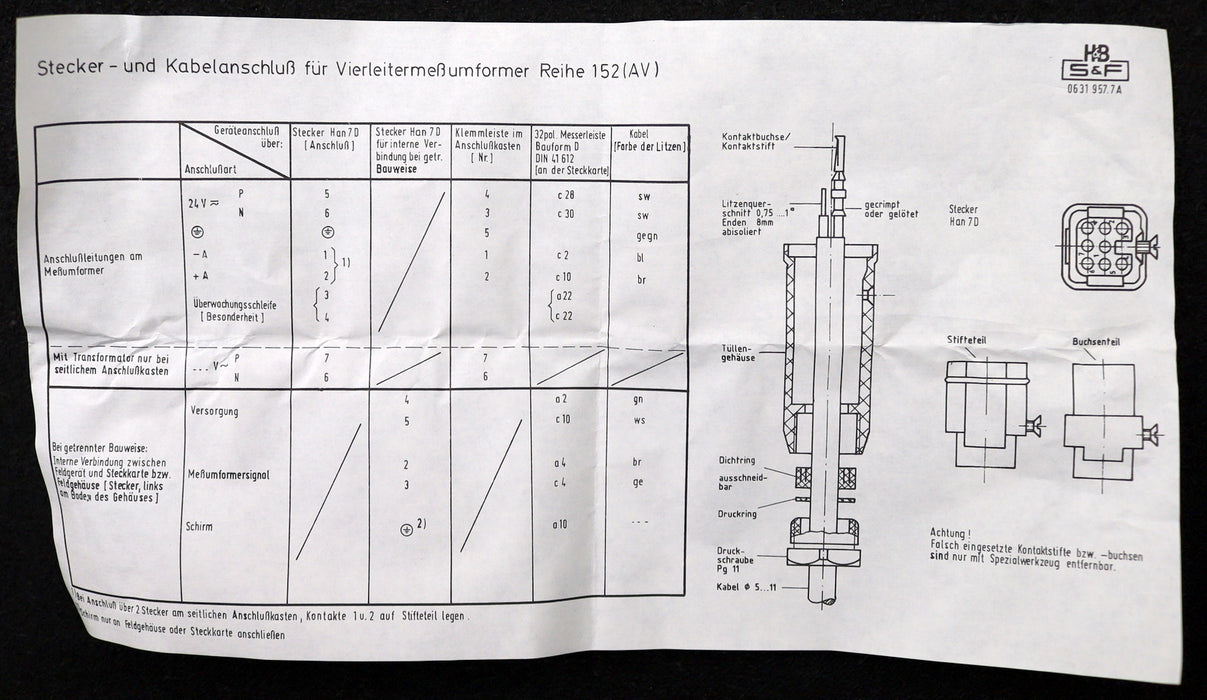 Bild des Artikels HARTING-Steckverbinder-+-Gehäuse-männlich-0795816.1-Größe-3A-unbenutzt