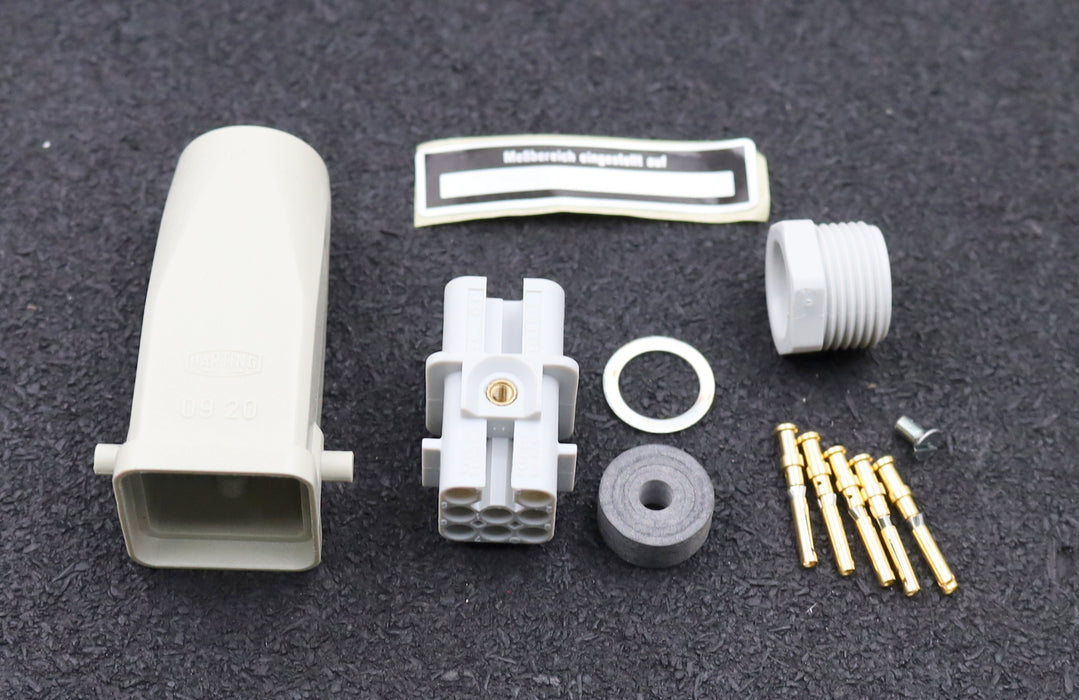 Bild des Artikels HARTING-Steckverbinder-+-Gehäuse-Han-8U-f-männlich-0789020.6-Größe-3A-10A-42V