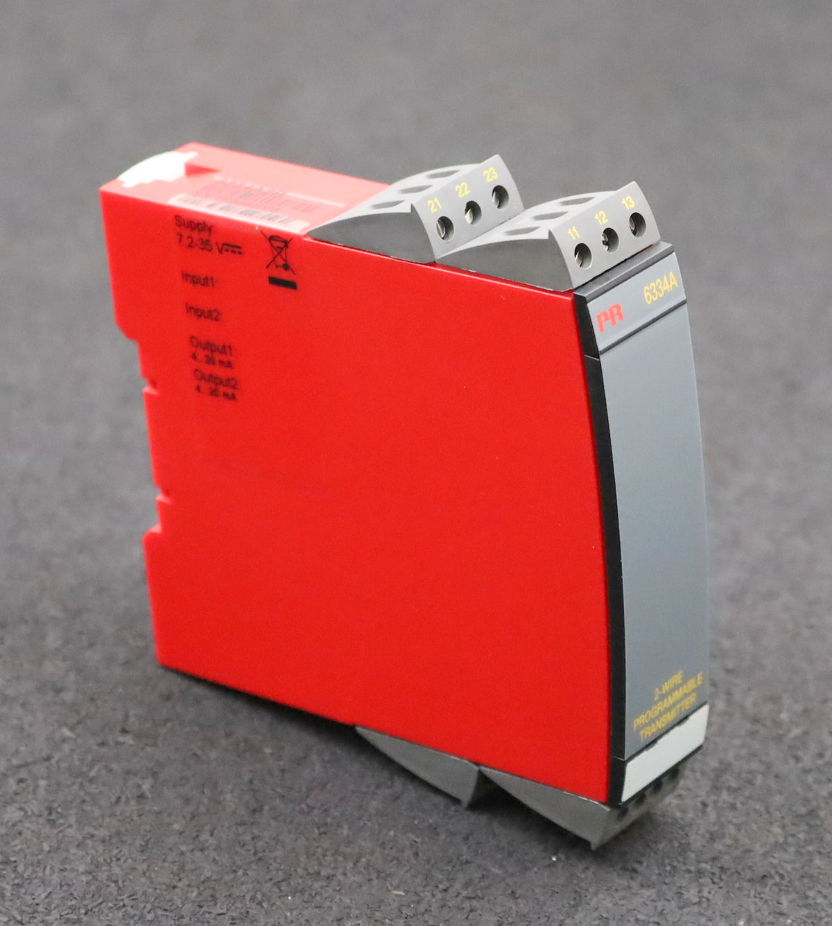 PR 2-wire Programmable Transmitter Typ 6334A 7,2-35VDC unbenutzt in OVP ...