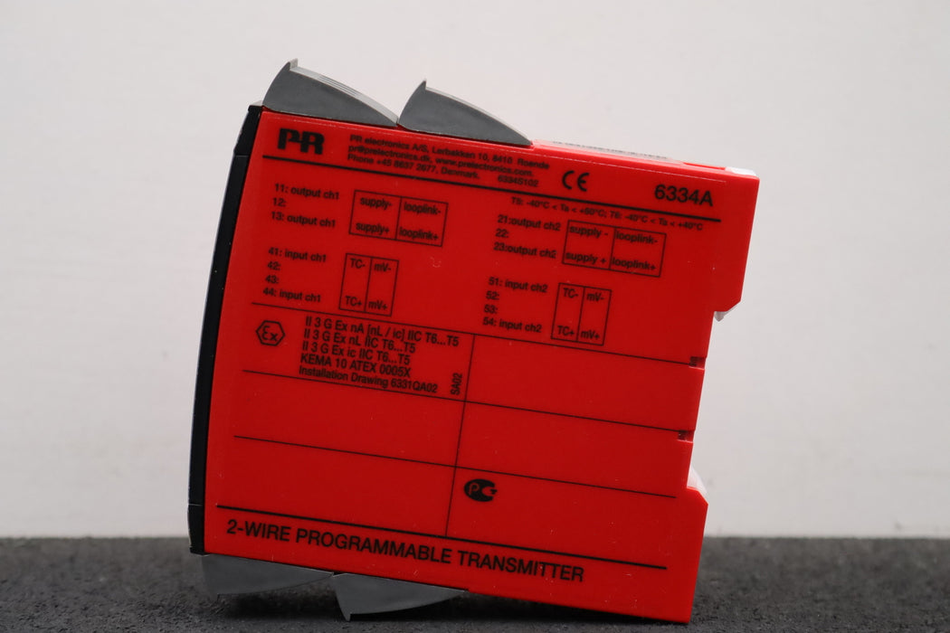 Bild des Artikels PR-2-wire-Programmable-Transmitter-Typ-6334A-7,2-35VDC-unbenutzt-in-OVP