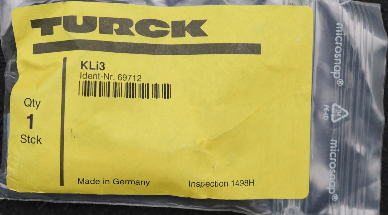 Bild des Artikels TURCK-Halterung-Befestigungsklemme-KLi3-Ident-Nr.-69712-unbenutzt-in-OVP