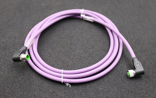 Bild des Artikels MURR-ELEKTRONIK-M12-St.-90°-/-M12-Bu.-90°-B-kod.-geschirmt-PUR-1x2xAWG24